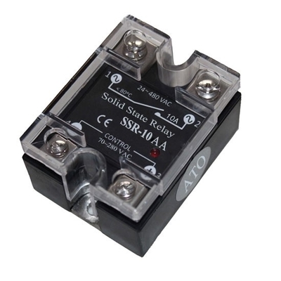 No Protection 63Hz AC SSR Relay Dc 380V Solid State Relay 40A