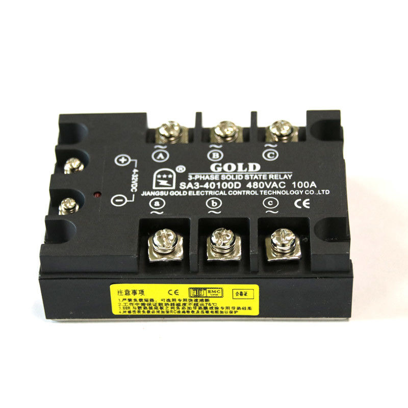 ISO9001 Electromagnet 25a Ssr Solid State Relay , Ac Ssr Circuit
