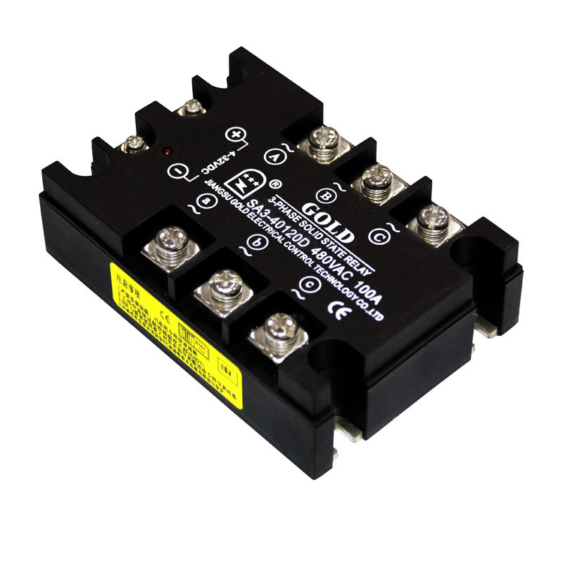 Normally Closed 3 Pole Solid State Relay 240d25A 240v